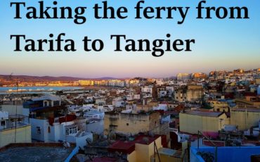 le ferry de l’Espagne à Marocco