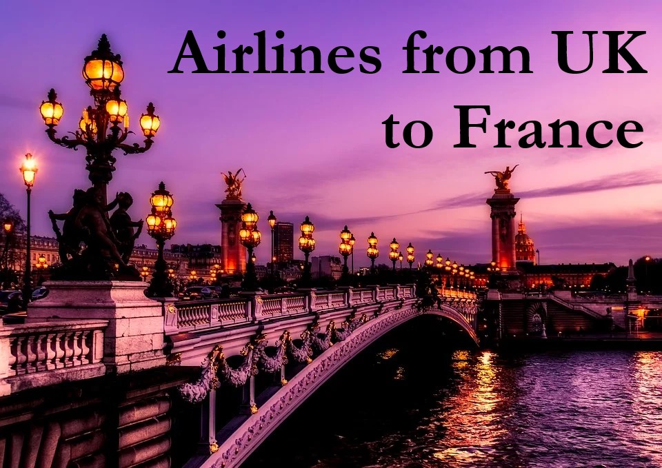flights from UK to France