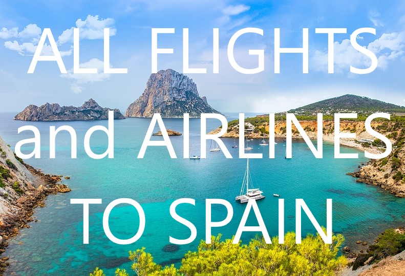 tutte le compagnie aeree per la Spagna
