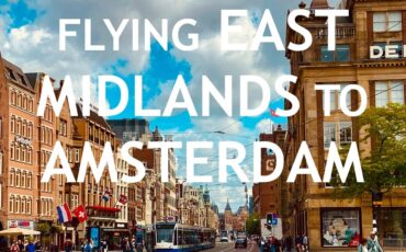 flight time East Midlands to Amsterdam