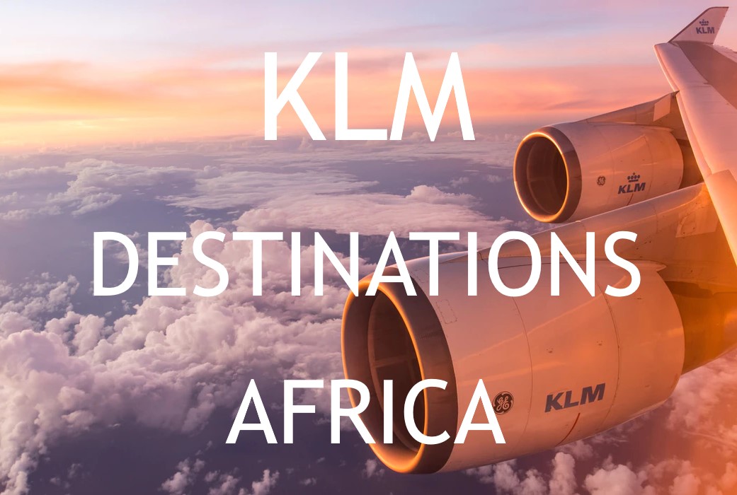 KLM destinations Africa