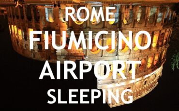 Rome Fiumicino Airport Sleeping